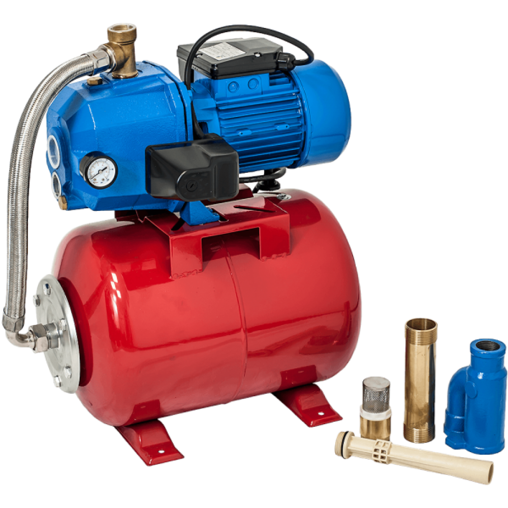Injector-hydrofoorpomp Gmax AUTOJET DP550 – debiet 1,5 m³/u, vermogen 0,75 kW, opvoerhoogte 60 m |  |  |