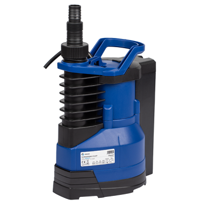 Dompeldrainagepomp voor schoon water Gmax met ingebouwde vlotter – debiet 13 m³/u, vermogen 0,75 kW, opvoerhoogte 8,5 m - Productenvergelijking
