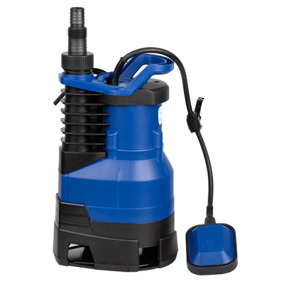 Dompeldrainagepomp voor vuil water Gmax met externe vlotter – debiet 15,5 m³/u, vermogen 0,9 kW, opvoerhoogte 8,5 m - Productenvergelijking