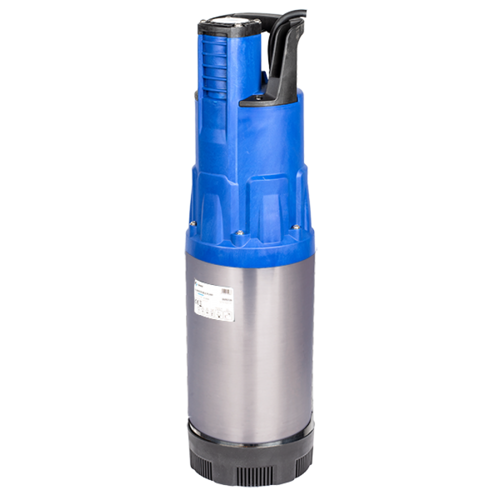 Automatische dompelpomp met ingebouwde sensor Gmax – debiet 6 m³/u, vermogen 1,1 kW, opvoerhoogte 45 m |  |  |