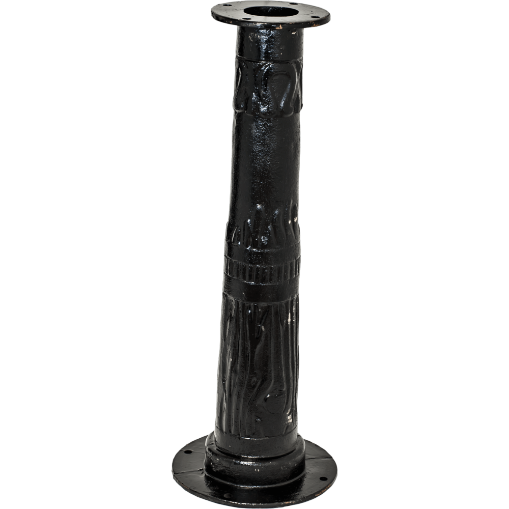 Voetstuk voor handpomp Hydro-Fix – lengte 675 mm, gietijzer, zwart |  |  |