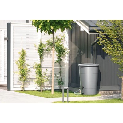 Regenwatertank Prosperplast SmoothRain, 200L, Antraciet - Regenwatertanks