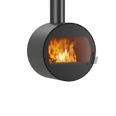 Houtkachel Balkan Energy ATS ROUND WALL, 10.2kW - Houtkachels