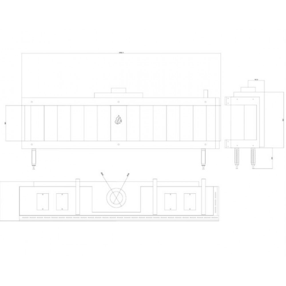 Gashaard Balkan Energy GAS CORNER 200, 17kW | Gashaarden | Haarden |
