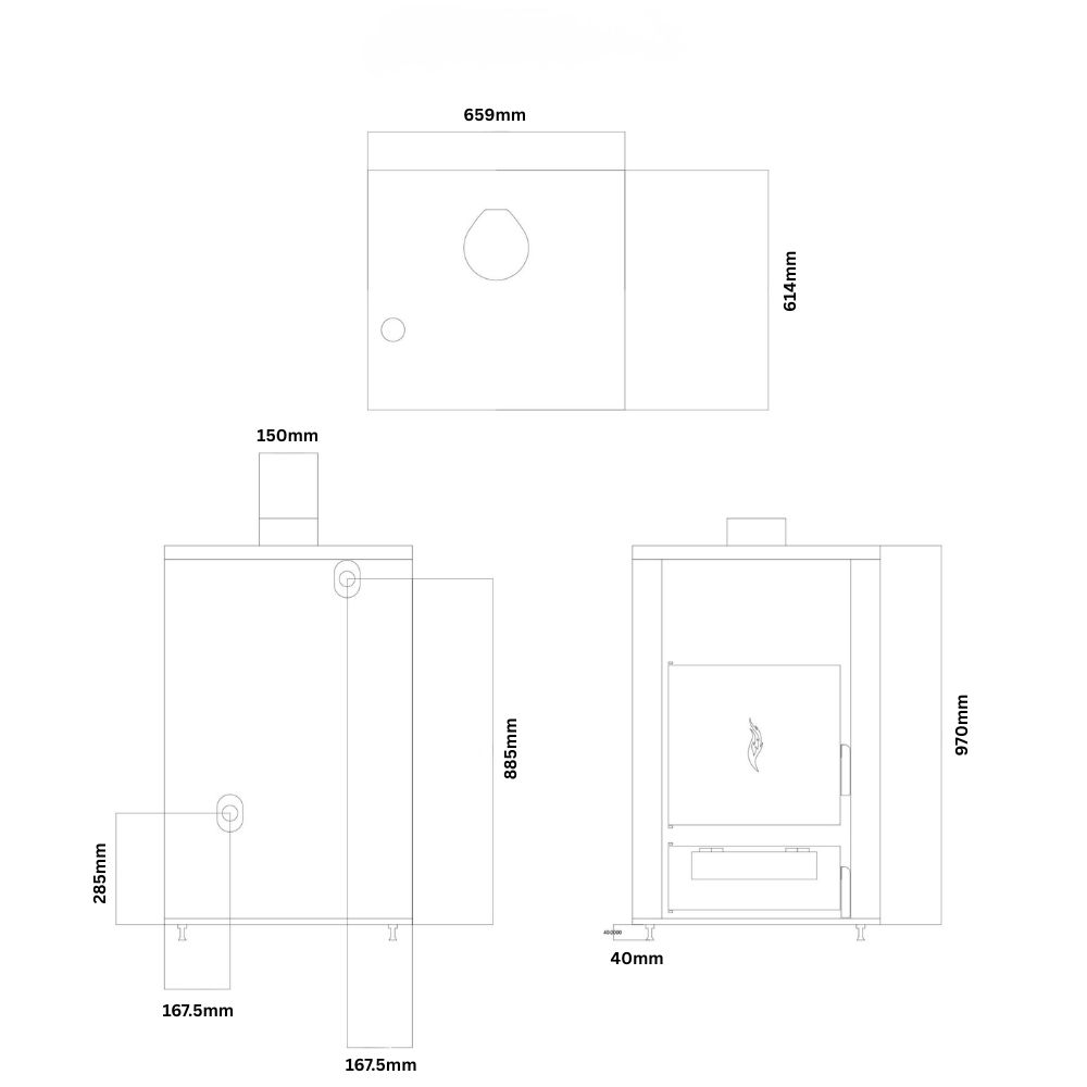 Houtketel op CV Balkan Energy ATS HYDRO, 31 kW | Houtketels op CV |  |
