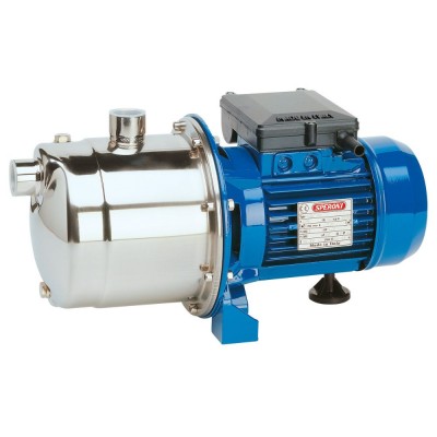 Zelfaanzuigende pomp Speroni CAM 98 – vermogen 1000 W, opvoerhoogte 47 m, debiet 70 l/min, roestvrij staal - Speroni