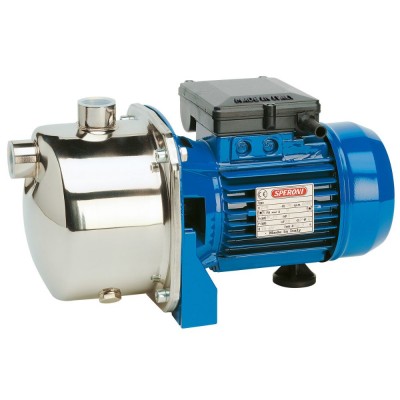 Centrifugale zelfaanzuigende pomp Speroni SM 98-5, meertraps – vermogen 1 kW, opvoerhoogte 58 m, debiet 90 l/min - Speroni