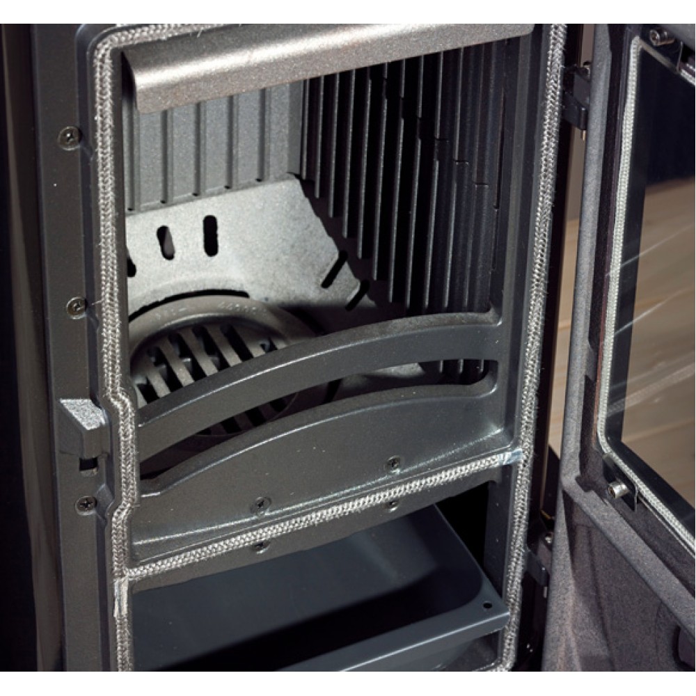 Italiaanse gietijzeren houtkachel La Nordica Super Junior groente, 5.7kW | Houtkachels |  |