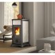 Italiaanse houtkachel La Nordica Gemma wit, 6.5kW | Houtkachels |  |
