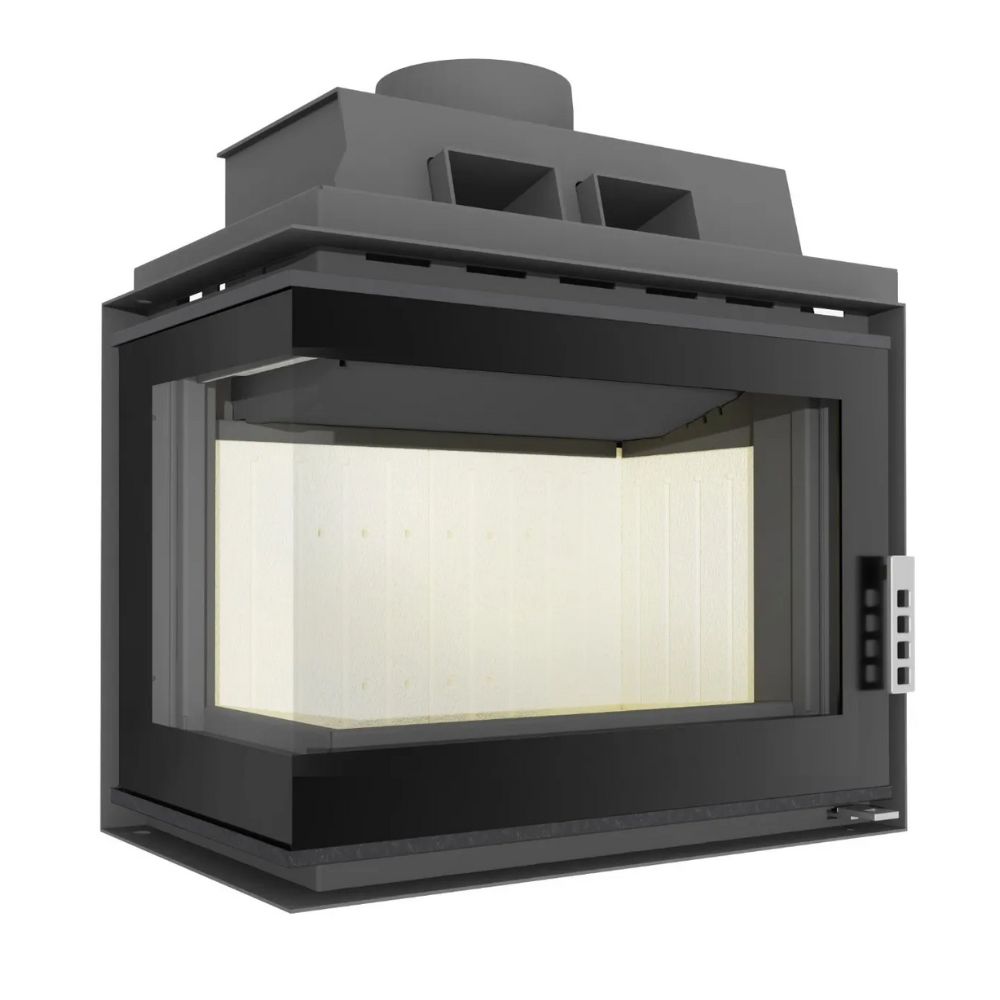 Inbouw haard UNIFLAM 600 DURO S met luchttoevoer, linkerzijde, 11 kW | Moderne haarden | Haarden |