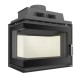Inbouw haard UNIFLAM 600 DURO S met luchttoevoer, linkerzijde, 11 kW | Moderne haarden | Haarden |