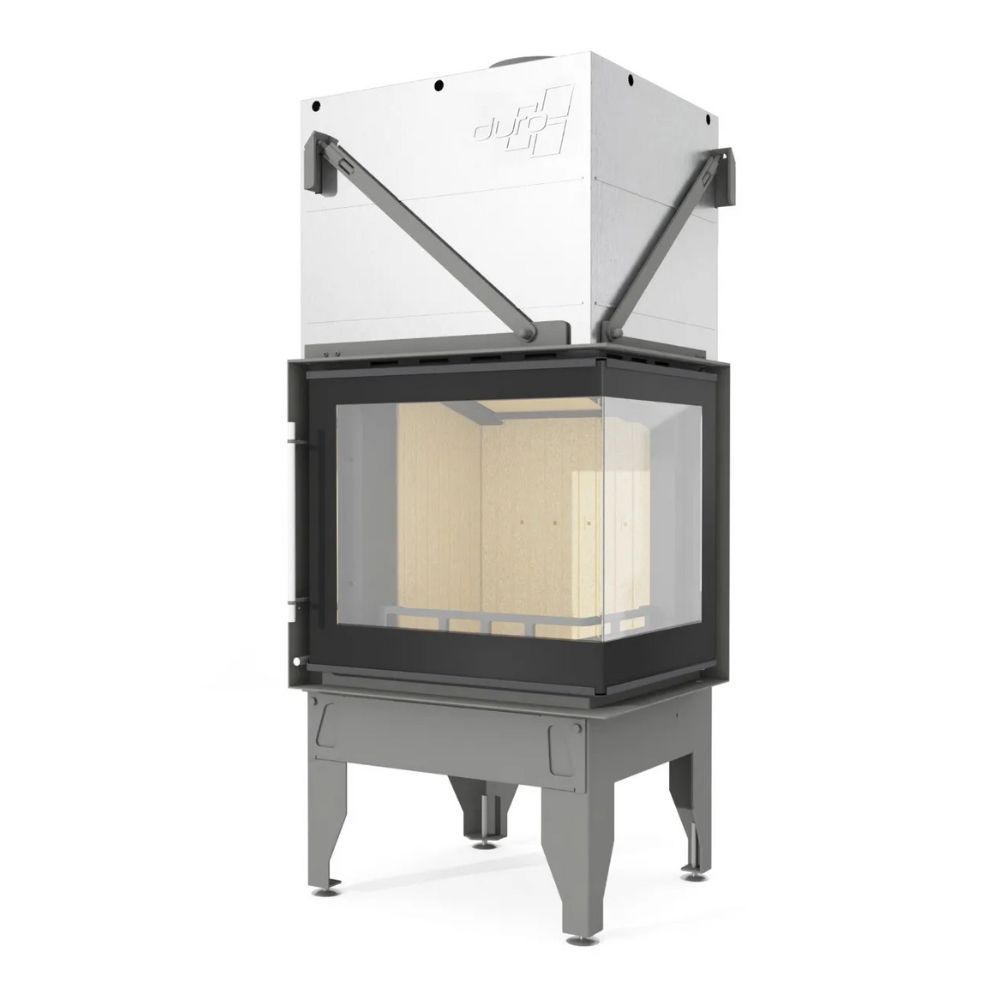 Inbouw haard UNIFLAM 660 DURO met luchtkanalen en luchttoevoer, rechterzijde, 10 kW | Moderne haarden | Haarden |