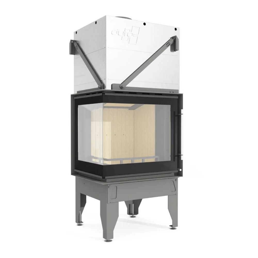 Inbouw haard UNIFLAM 660 DURO met luchtkanalen en luchttoevoer, linkerzijde, 10 kW | Inzethaarden / Inbouwhaarden | Haarden |
