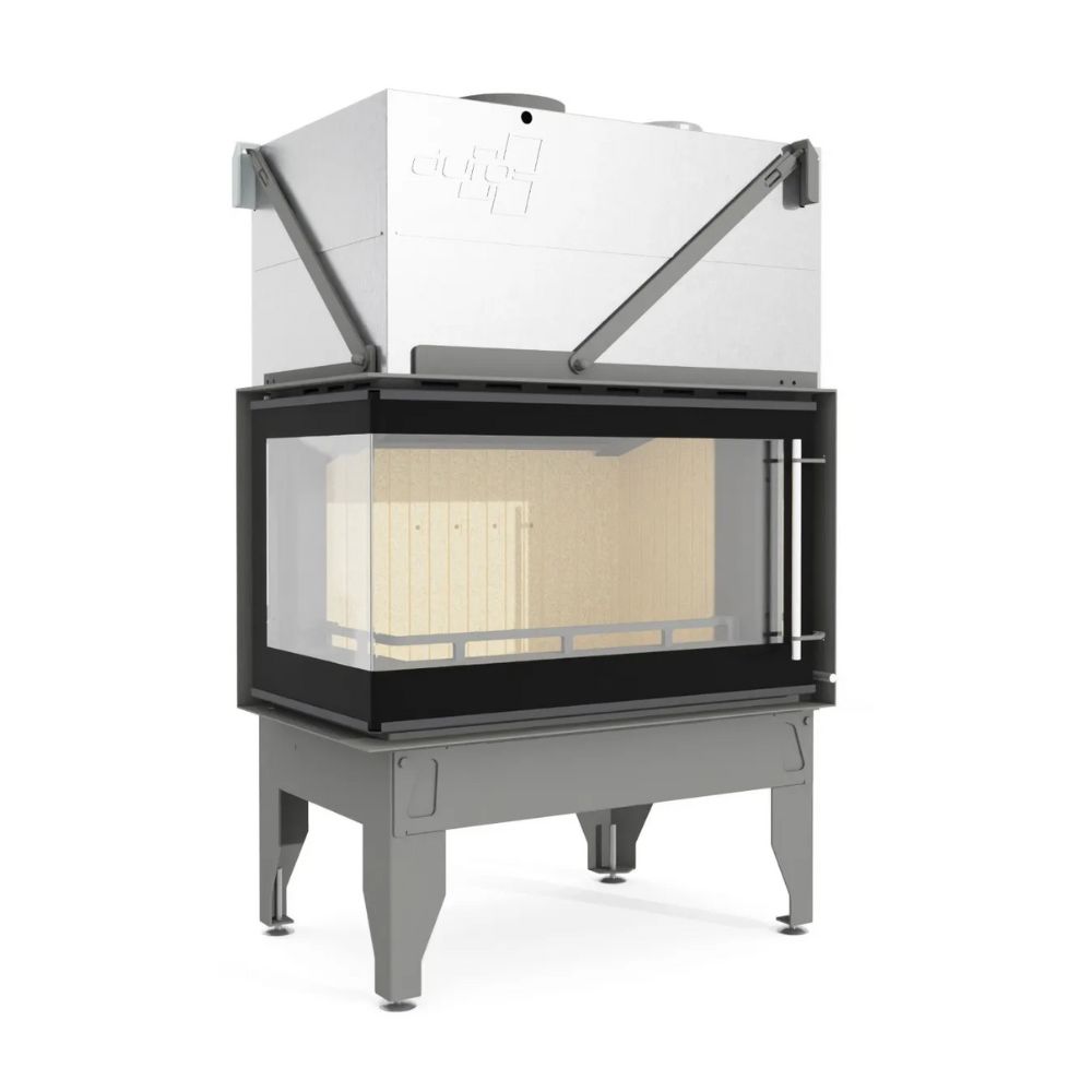 Inbouw haard UNIFLAM 860 DURO met luchtkanalen en luchttoevoer, linkerzijde, 14,1 kW | Moderne haarden | Haarden |