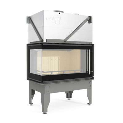 Inbouw haard UNIFLAM 860 DURO met luchtkanalen en luchttoevoer, linkerzijde, 14,1 kW - Productenvergelijking