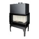 Inbouw haard UNIFLAM 860 EVO PBS met luchtkanalen en luchttoevoer, rechterzijde, 15 kW | Moderne haarden | Haarden |