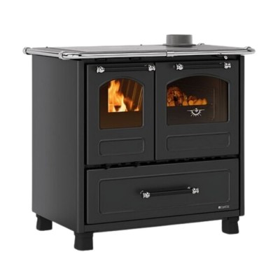 Italiaans hout fornuis La Nordica Family 4.5 zwart, 7.5kW - Productenvergelijking
