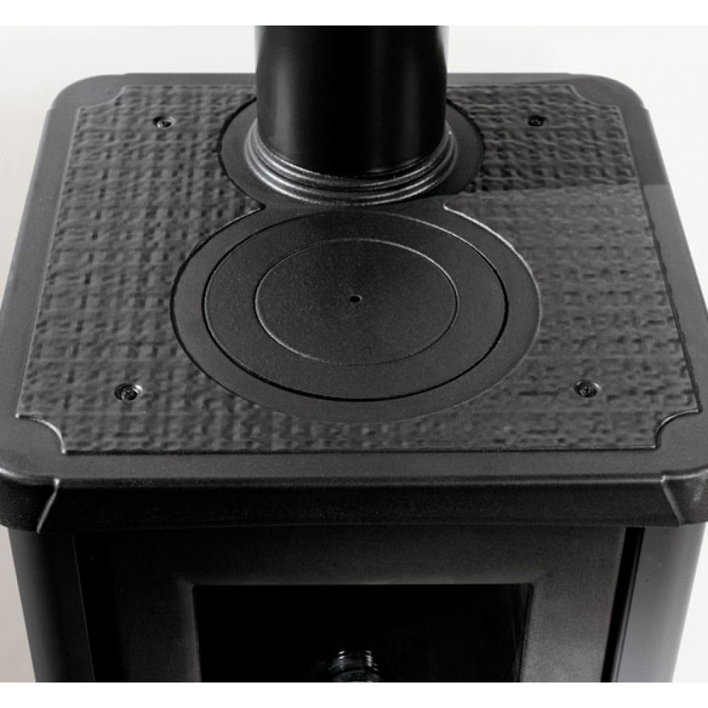 Italiaanse houtkachel met oven La Nordica Gemma Forno rood, 7.3kW | Gietijzeren haarden | Haarden |