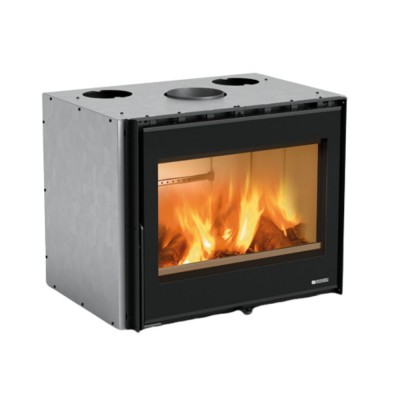 Italiaanse inbouw gietijzeren haard La Nordica Inserto 70 Wide, 7.5kW - La Nordica