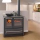 Italiaans hout fornuis La Nordica Sovrana, 7.5kW | Gietijzeren haarden | Haarden |