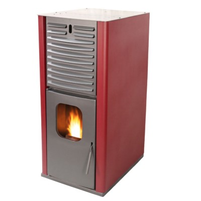 Pelletkachel CV Mytherm IOLI TS 18 rood, 18kW Pelletkachel CV Mytherm IOLI TS 18 rood, 18kW - Productenvergelijking