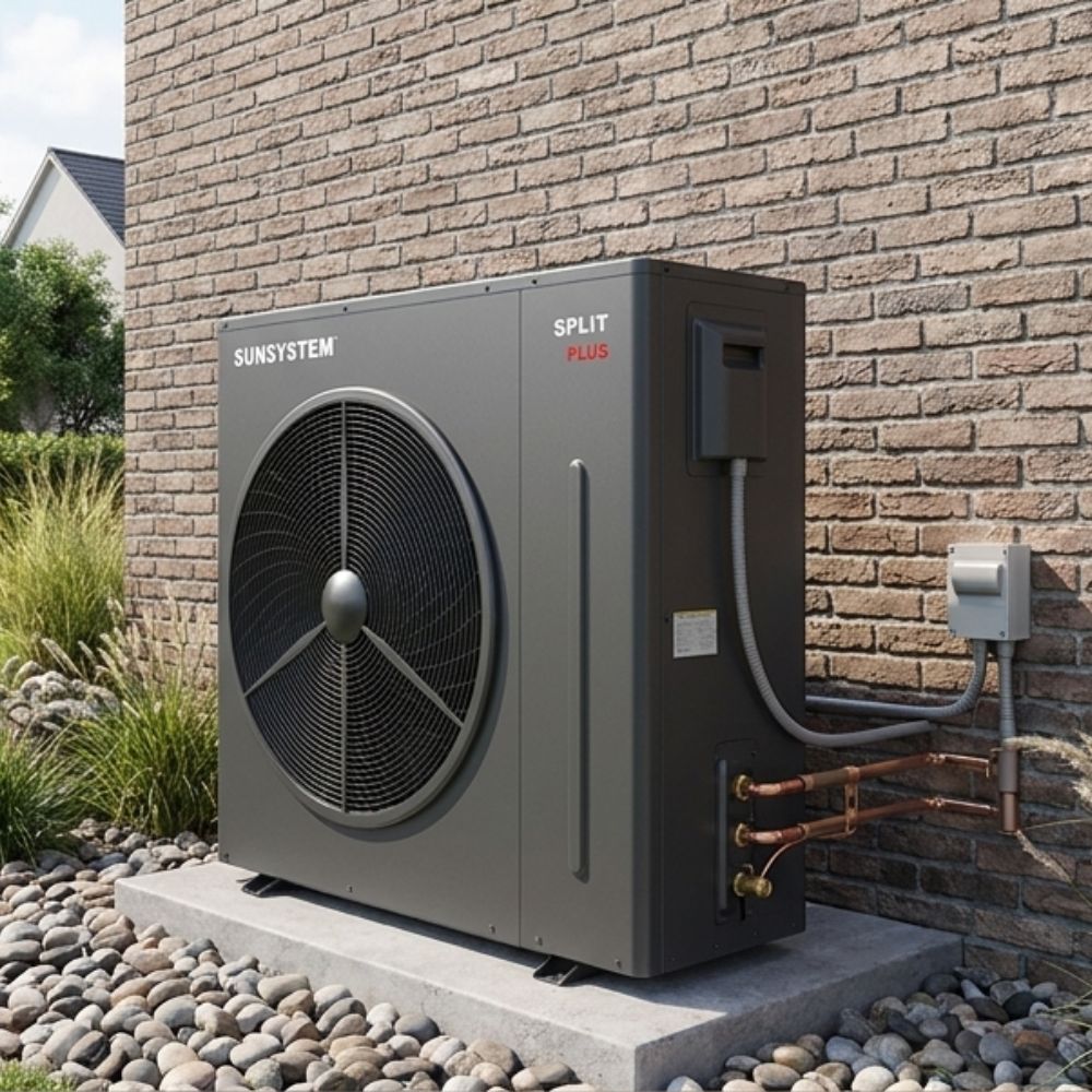 Split Warmtepomp Sunsystem SPLIT PLUS 130 1PH lucht-water, 12.6kW | Warmtepompen |  |