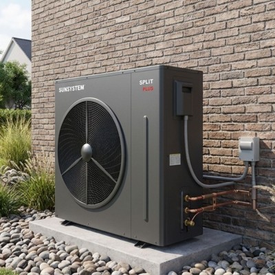Split Warmtepomp Sunsystem SPLIT PLUS 060 1PH lucht-water, 6.22kW - Warmtepompen