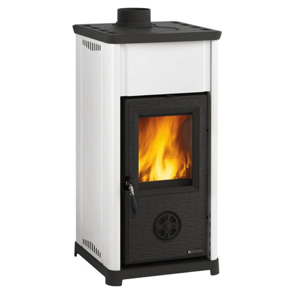 Italiaanse houtkachel La Nordica Tea wit, 7kW | Houtkachels |  |