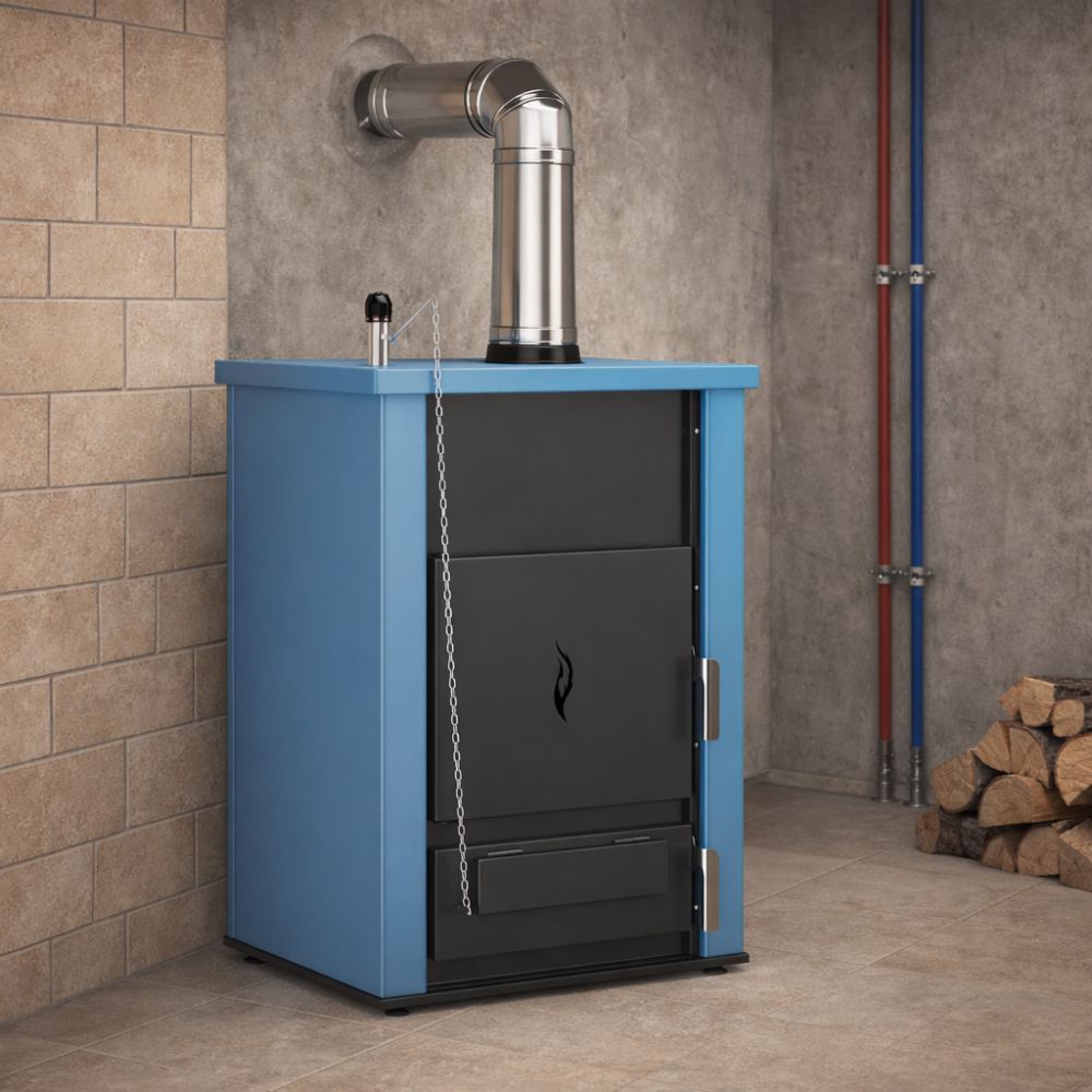 Houtketel op CV Balkan Energy ATS HYDRO, 31 kW | Houtketels op CV |  |