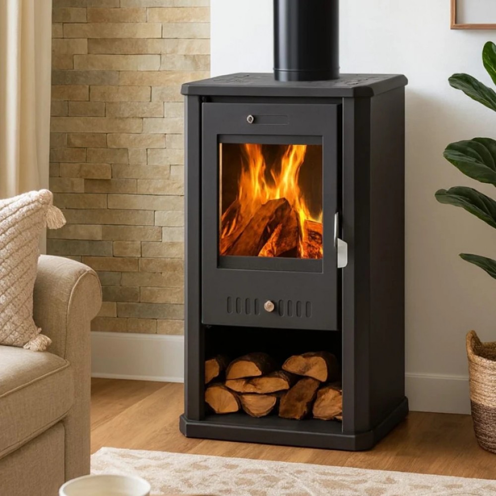 Houtkachel Balkan Energy Bianca, 8.5kW | Air houtkachels | Houtkachels |