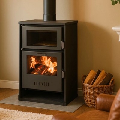 CV houtkachel met oven Balkan Energy Suzana, 11.6kW - 17.5kW - 