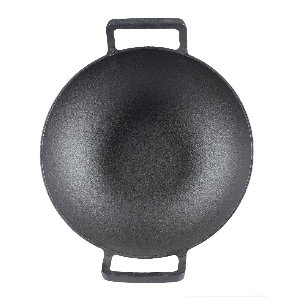 Gietijzeren pan wokmodel, Ф36 | Platte gietijzeren pan | Gietijzeren pan |