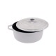 Diepe gietijzeren pot Hosse, Ivory, Ф20 | Gietijzeren pot |  |