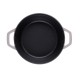 Diepe gietijzeren pot Hosse, Ivory, Ф24 | Gietijzeren pot |  |