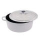 Diepe gietijzeren pot Hosse, Ivory, Ф28 | Gietijzeren pot |  |