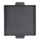 Dubbelzijdige gietijzeren grillplaat, 38x38 cm | Gietijzeren plaat |  |
