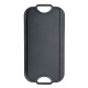 Dubbelzijdige gietijzeren grillplaat, 51x26 cm | Gietijzeren plaat |  |