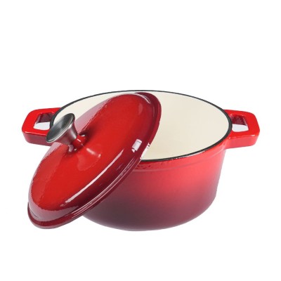 Geëmailleerde gietijzeren pot, Rood, Ф24 - Productenvergelijking
