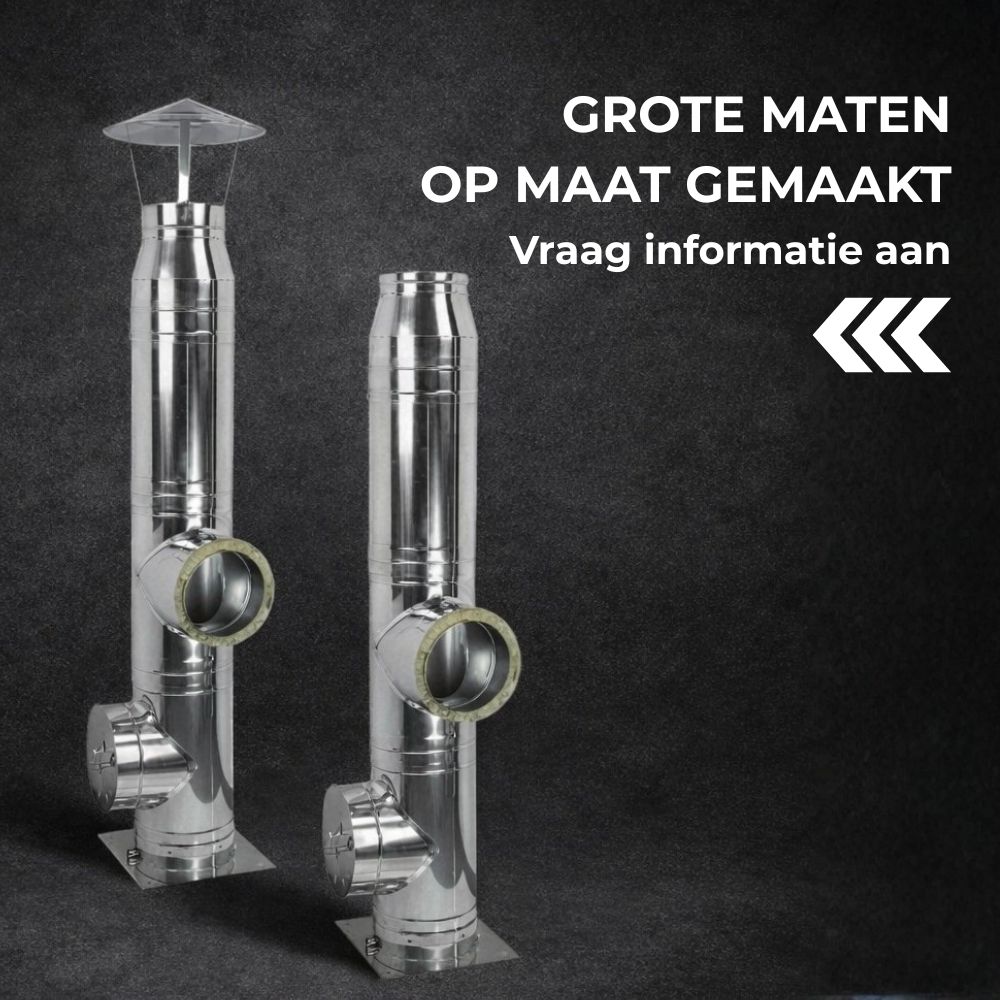 Grote schoorsteenkanalen op bestelling | Schoorsteen beugels | Schoorstenen |
