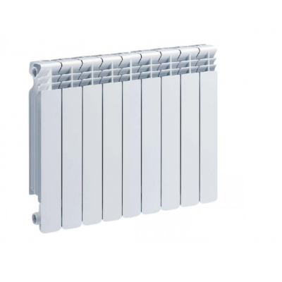 Aluminium radiateur Helyos H600, 9 secties 1602W - Radiatoren