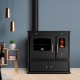 Hout fornuis Prometey Perfect Eco met linker rookkanaal, 7kW |  |  |