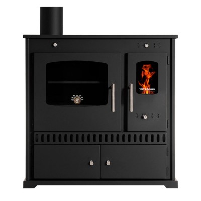 Hout fornuis Prometey Perfect Eco met linker rookkanaal, 7kW - Prometey