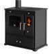 Hout fornuis Prometey Perfect Eco met linker rookkanaal, 7kW |  |  |