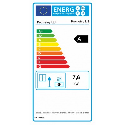 Houtkachel Prometey “Metal top”, 7.6kW - Productenvergelijking