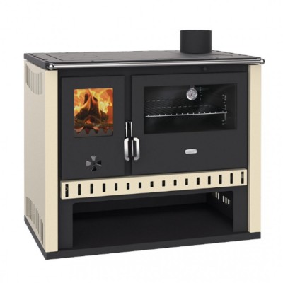 Hout fornuis Prity GT Ivoor, 15 kW - Houtkachels
