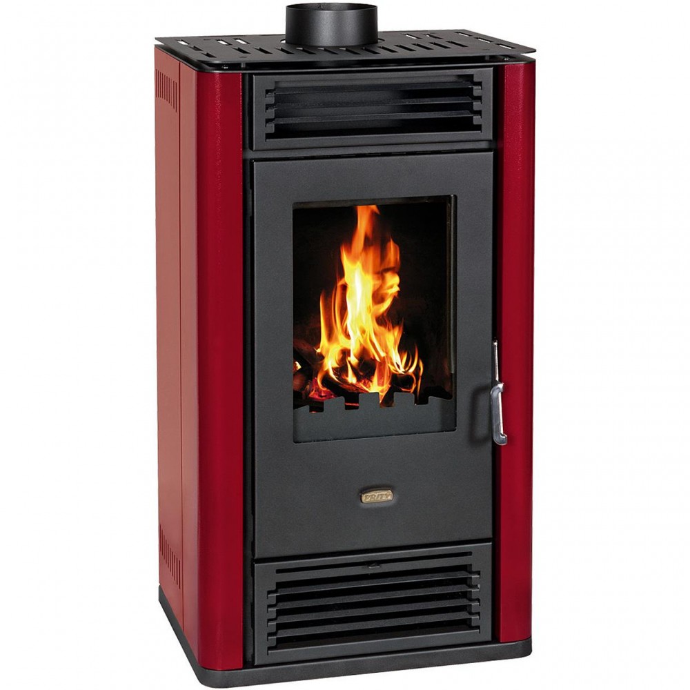 Houtkachel Prity K3 GT D Rood, 8.1 kW | Air houtkachels Houtkachel Prity K3 GT D Rood, 8.1 kW | Air houtkachels | Houtkachels |