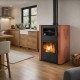 CV houtkachel met oven Velmora Fire ATS HYDRO ΜΑSΙΝΑ 90-30 terracotta, 35kW | CV houtkachels | Houtkachels |