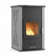 CV houtkachel Velmora Fire ATS HYDRO grijs, 33kW | CV houtkachels | Houtkachels |