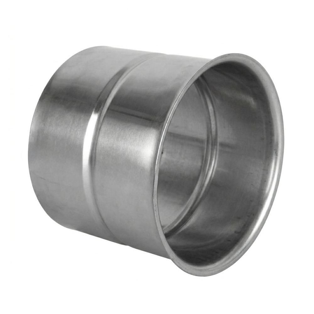 Rozet kachelpijp van staal PARKANEX, Inox, Ø150, Dikte 2mm | Kachelpijpen | Schoorstenen |