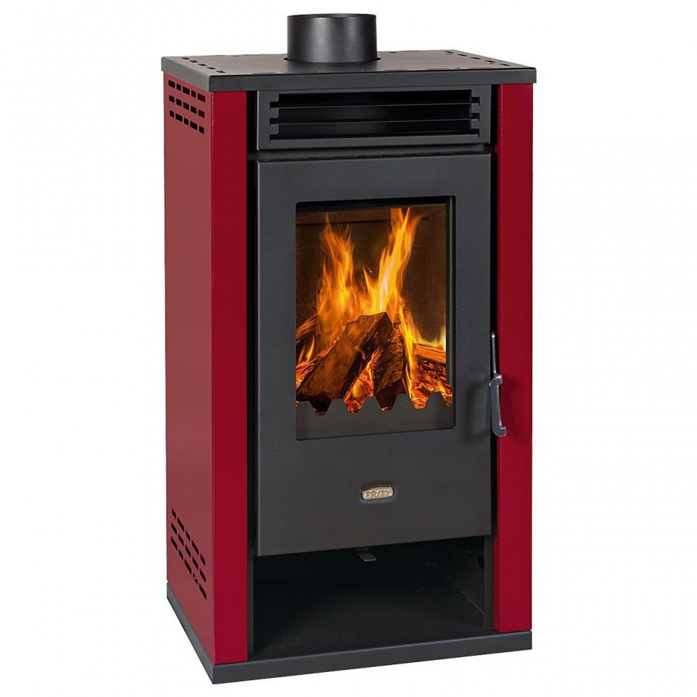 Houtkachel Prity K2 GT Rood, 8.1 kW | Air houtkachels Houtkachel Prity K2 GT Rood, 8.1 kW | Air houtkachels | Houtkachels |